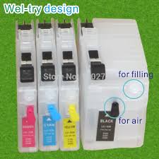 Make sure that your computer is on and you are . Refillable Ink Cartridge For Brother Dcp J100 Dcp J105 Mfc J200 J100 J105 J200 Refill Canon 41 Ink Cartridge Ink Cartridge Printerink Cartridge China Aliexpress