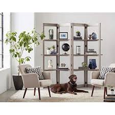 Apr 23, 2020 · along with lending a modern touch to a living room, lucite furniture can make it appear more spacious. Martin Furniture Woodford Solid Wood Bookcase Storage Space Living Room Divider Book Shelves Gray