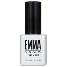 Amazon Com Emma Beauty Top Coat Treatment For Uv Led Light Cure Gel Polish 0 44 Fl Oz Beauty Personal Care