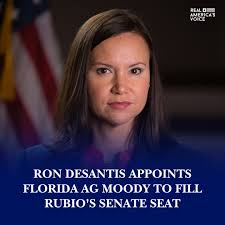 Florida's new Attorney General James Uthmeier, replacing Ashley Moody.  Sworn in today.