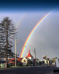 Repost Marykbou Today S Double Rainbow So Gorgeous That It Almost Looks Fake Warrnambool Destinationwarrnambool Instagram Warrnambool Instagram Posts