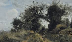 La mujer de azul de Corot