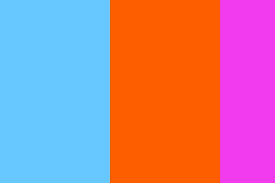 Colors that match lime green Neon Orange Blue Color Palette Colorpalette Colorpalettes Colorschemes Colorcombination Col Orange Color Schemes Orange Color Palettes Blue Colour Palette