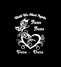 Download Custom Sticker Shop Decal Stickers For Jeeps Cars Trucks More Memorial Tattoo Quotes Memorial Tattoos Mom Memorial Tattoo