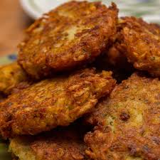 Add 2 cups of cold water and mix well. Homemade Potato Latkes Shelsky S