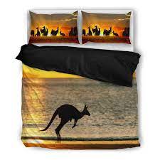 australia kangaroo bedding set a9 winter in australia australia animals traveling by yourself