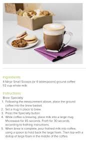How To Make A Flat White With The Ninja Coffee Bar Ninja Coffee Bar Ninja Coffee Bar Recipes Gourmet Coffee Beans