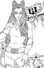 Descendants 2 uma coloring page from descendants category. Poison Ivy Coloring Pages