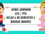 Maybe you would like to learn more about one of these? Soal Kunci Jawaban Latihan Uts Dan Pts Kelas 3 Sd Mi Bahasa Inggris Bagian Pilihan Ganda Essay Tribunnewsmaker Com