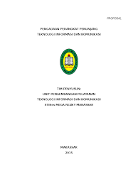 Setelah masuk ke siakad segera ganti pasword anda. Proposal Pengadaan Perangkat Pendukung Tik Stikes Mega Rezky Makassar