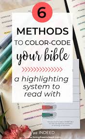 A Highlighting And Color Coding System For Your Bible Free Indeed In 2020 Bible Study Tips Bible Bible Study Help