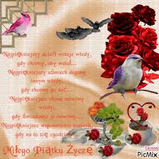 Udanego piątku i weekendu życzę :3 #gownowpis #kolkowzajemnegopozdrawiania #kolkowzajemnejadoracji. Milego Piatku Zycze Gify I Obrazki Na Gifyagusi Pl