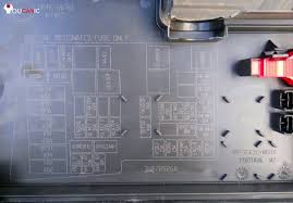 To access it, you must disconnect the main fuse harness from the bottom, and 2 additional connecting harnesses to the left of the then, there are 2 threaded plastic wingnut looking fasteners holding the fusebox up. 2004 2008 Mazda 3 Fuses Chart Location