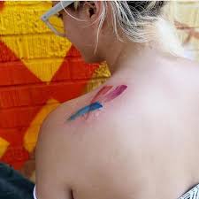 It is a very good reminder for those who are scared to go beyond the horizon. 1001 Ideas For A Beautiful Watercolor Tattoo You Can Steal