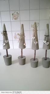 Concrete Tree Selbermachen Beton Basteln Mit Beton Basteln Weihnachten