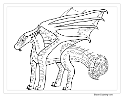 A large number of seawings, including nine members of the royal family, were killed by albatross, whose animus magic made him insane. Wings Of Fire Baby Coloring Pages Novocom Top