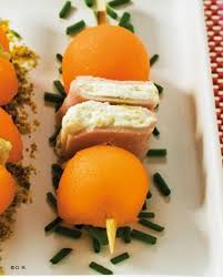 Mini Brochettes De Melon Charentais Jaune Et Sandwich Jambon Fromage Frais Recette Sandwich Jambon Fromage Frais Et Mini Brochettes