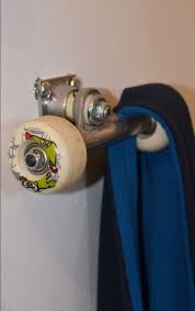 Porte Manteau Roulement Skateboard Porte Manteaux Decoration Entree Skateboard