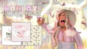 Endless themes and skins for roblox: Roblox Butterfly Aesthetic Decal Id Codes Bloxburg Youtube