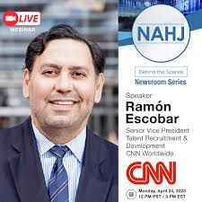 Get to know Ramón Escobar, Senior Vice President of Talent Recruitment &  Development at @cnn Worldwide