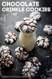 Are Chocolate Crinkles One Of Your Favorite Chocolate Christmas Cookies Then You Definitel Chocolate Crinkles Chocolate Crinkle Cookies Crinkle Cookies Recipe