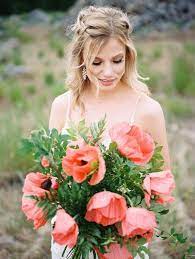 Maybe you would like to learn more about one of these? 16 Stunning Summer Wedding Flowers Pink Poppy Wedding Bouquet With Greenery Outdoor Garden Weddin Poppy Wedding Bouquets Poppy Bouquet Wedding Flowers Summer