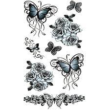 Oottati Small Cute Temporary Tattoo Black Butterfly 2 Sheets You Can Find Out More Details At The Link Of T Black Butterfly Tattoo Butterfly Tattoo Tattoos