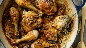 Chicken With Mixed Mushrooms And Cream Recipe Recipe Chicken Recipes Recipes Stuffed Mushrooms