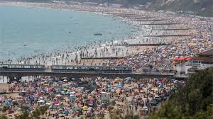 Book a hotel near bournemouth beach. Beach Crowds Descend On Bournemouth Brighton And Poole Bbc News