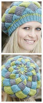 Entrelac Pouch Free Knitting Patterns And Projects Part 1 Hat Knitting Patterns Entrelac Entrelac Crochet