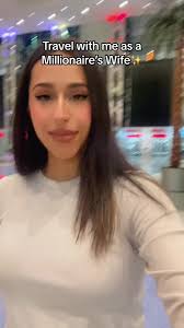 Is airport etiquette a thing?🤔 #travel #rich #millionaire #wife