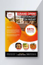 Celebration party banner with blue color balloons background. Grand Open Restaurant Flyer Ai Free Download Pikbest