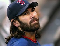 Apparently, johnny damon is still an idiot. Johnny Damon Caveman Style Boston Red Sox Players Red Sox Nation Red Sox