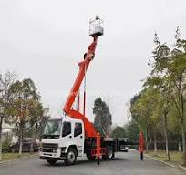 Isuzu 28m 30m 32m Hydraulic Aerial Working Platform Truck ...