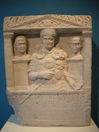 Gravestone Grabstein Of Marcus Caelius Cil Xiii 8648 After 9 Ce Limestone Found In Xanten In 1620 Now Bonn Lvr Landesmuseum