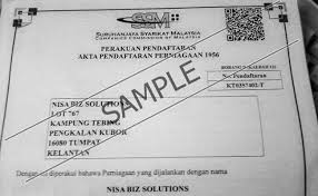 Akta pendaftaran perniagaan 1956 akta 197 dan kaedah kaedah. Mdmnissa Cara Daftar Perniagaan Ssm Cute766