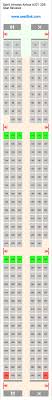 spirit airways airbus a321 32b seating chart updated