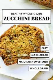 It's made with brown sugar, pure vanilla extract, cozy. Healthy Zucchini Bread Recipe Cookie And Kate