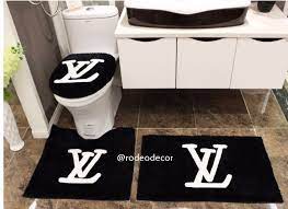 The realreal is the world's #1 luxury consignment online store. Louis Vuitton Rug Set Rodeodecor Rodeodecor Bigcartel Com 90 Bathroom Sets Bathroom Rugs Black Bathroom Accessories