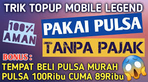 Top up ml pulsa jadi cara paling mudah dan cepat untuk pembelian diamond. Paling Murah Tempat Top Up Diamond Mobile Legend Pakai Pulsa 2020 Youtube