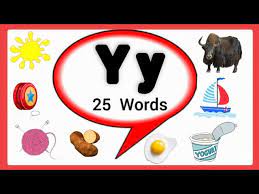 They break down food and help your body get the nutrition and water it need. Letter Y Words For Kids Words Start With Letter Y Phonics Letter Y Y Letter Words Y For Words Youtube