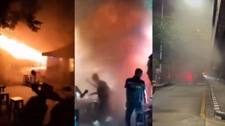 We heard an explosion, then flames spread': Survivors recount Bangkok pub inferno that killed 27 - The Times of India