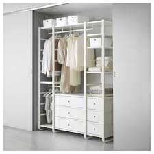 Elvarli 3 Sections White Width 65 Height 85 Order Today Ikea In 2020 Ikea Home Storage Solutions Open Closet Systems