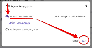 Dengan demikian, anda bisa mengetahui jawaban hanya dengan cara mensubmitnya, lalu anda akan melihat koreksi yang diberikan oleh google. Cara Menyimpan Hasil Jawaban Google Form Ke File Excel Simadrasah