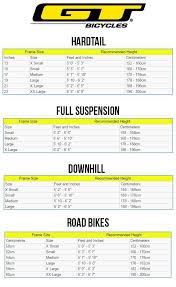 Gt Bicycle Serial Number Chart