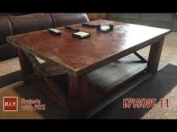 Getting coffee stains out of a mug. How To Make A Concrete Coffee Table And Acid Stain Concrete Youtube