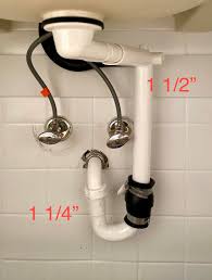 sink to 1 1/4 wall pipe? : plumbing