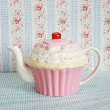 Ceramic Teapot Cup Cake Design Vanilla Cream And Cherry Topping Tea Pots Tea Tea Time Cup cake diamond painting tea pot set embroidery design wall displays decoration.