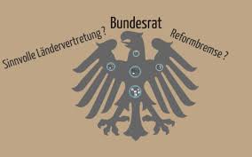 Wie würdet ihr die folgende karikatur interpretieren? Der Bundesrat Sinnvolle Mitwirkung Der Lander Oder Reformbremse By Nastasja Buhrmann