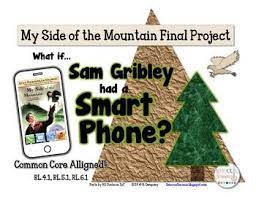 My Side Of The Mountain Book Project Text Evidence Book Projects Middle School Novel Studies
